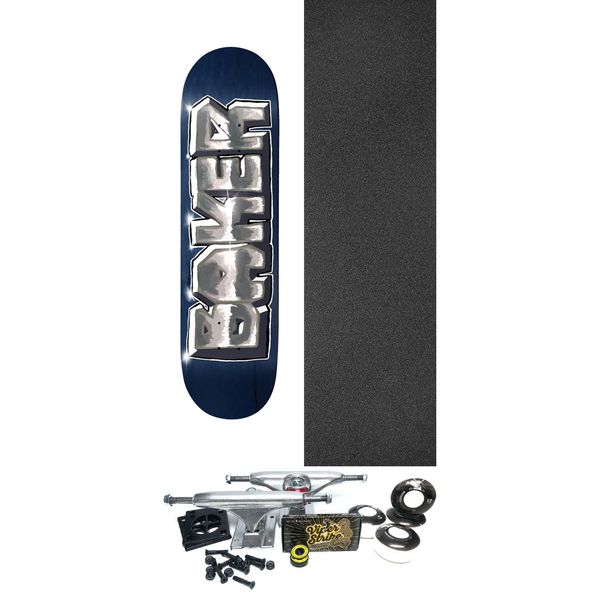 Baker Skateboards Rowan Zorilla Part Machine Skateboard Deck B2 - 8.5" x 32.25" - Complete Skateboard Bundle